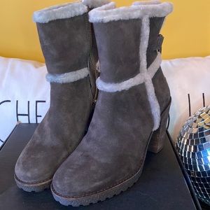 FRYE Women's Jen Shearling Short Winter Boot